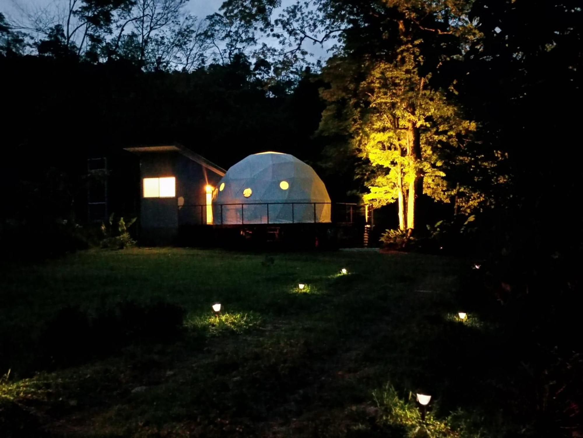 Bitzu Dome-Bijagua Riverside Glamping Екстериор снимка