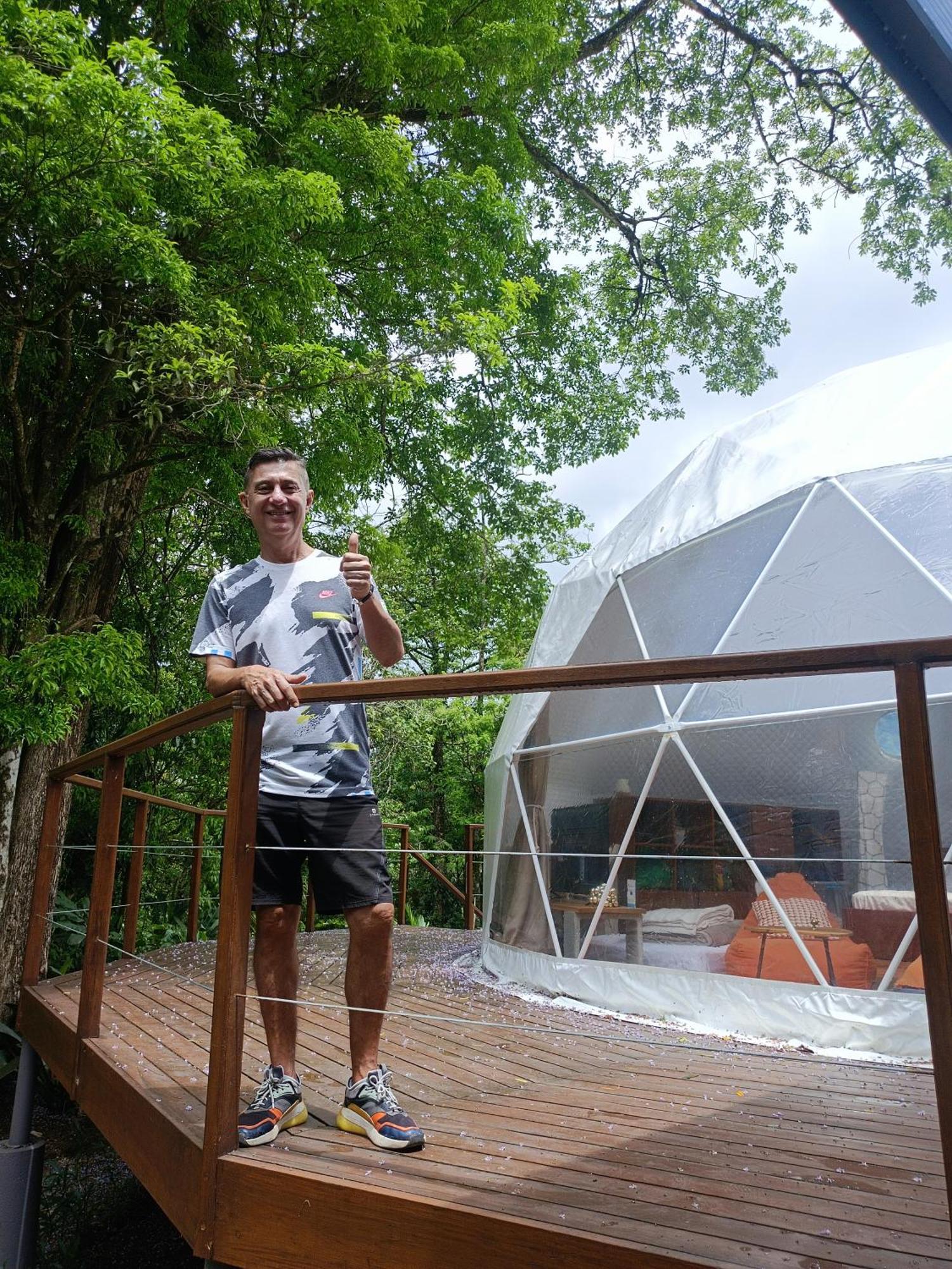 Bitzu Dome-Bijagua Riverside Glamping Екстериор снимка