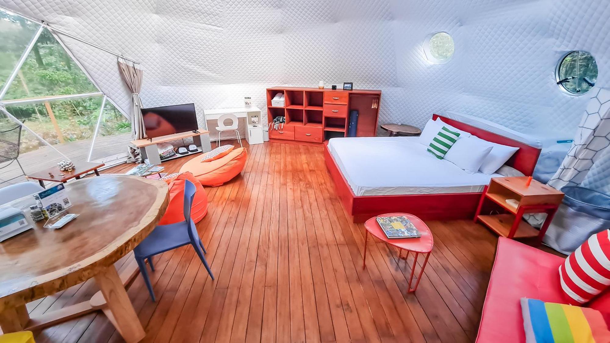 Bitzu Dome-Bijagua Riverside Glamping Екстериор снимка